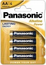 PANASONIC LR-6 AA BATÉRIE ALKALICKÉ A'4