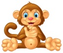 NÁLEPKA NA OKENNÝ SKLENÝ NÁBYTOK ZRKADLO MONKEY MONKEY