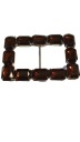 Spona 4 x 6 cm na opasok 2 cm AMBER