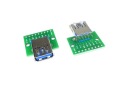 PREPÍNAČ ZÁSUVKY USB 3.0 NA PCB 9 PIN (DIP9)