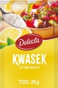 Delecta kyselina citrónová 20g, nevyhnutná v kuchyni