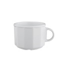 MERKURY LUBIANA biely porcelánový pohár, 250 ml