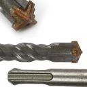 SDS-PLUS VRTAČKA 6 x 210 mm QUATRO do betónu
