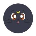 Špendlík Sailor Moon Luna 58 mm