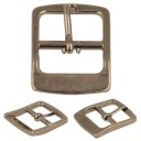 Spona Spona na opasok 16mm slučka Dark Nickel 5 ks