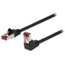 Patchcord CAT6 S/FTP 5,0 m uhlová zástrčka - rovná zástrčka