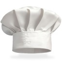 KUCHÁRSKÝ GASTRONOMICKÝ KLOBÚK - PRE KUCHÁRA, BIELA ​​UNIVERZÁLNA STAVEBNÁ ČIAPKA