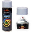 Univerzálna emailová farba v spreji 400 ml strieborná