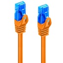 Ewent EW-5U-005O RJ45 kábel 0,5m oranžový