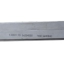Plochá tyč z nehrdzavejúcej ocele, dĺžka 45 cm - 20 x 3 mm, štandard 1.4301/304L, odolná voči kyselinám