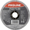Oceľový rezací kotúč odolný voči kyselinám 125 x 1,0 x 22 mm PROLINE (44014)