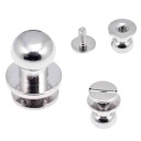 Guľôčková skrutka Knopik Rivet 8/5/10 mm Strieborná 5 ks