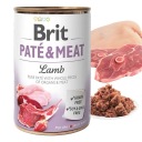 BRIT PATE & MEAT Mokré krmivo pre psov Jahňacie mäso 400 g