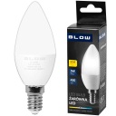 VÝKONNÁ EKO LED ŽIAROVKA NA SVIEČKU E14 5W 450LM NEUTRÁLNA BIELA