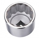 NÁRAZOVÝ KĽÚČ 36 mm 12-STRANNÝ 1/2 palcový NÁBOJ VW AUDI SEAT