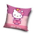 Plyšová dekoračná OBLIECKA na vankúš HELLO KITTY 40x40 cm ZAMAT