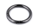 Okrúhla niklová karabínka, priemer 32 mm, 1 ks.