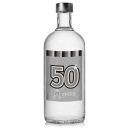 narodeninové etikety k 50. narodeninám ALCOHOL vodka