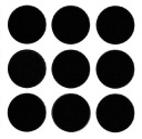 PENOVÉ podložky NA NÁBYTOK okrúhle x9 28mm