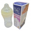 Nuby, Natural Touch, silikónová fľaša, 300 ml 0+