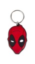 Značková kľúčenka Marvel Deadpool gumená kľúčenka