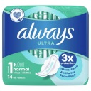 Hygienické vložky Always Ultra Normal r 1 14 ks.