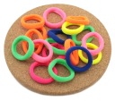 ELASTICKÉ LYCRA VLASOVÉ VLÁSKY 3 cm MIX FARIEB 25 KS