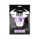 SUŠENÉ HOVÄDZIE 100% HOVÄDZIE JERKY VYSOKÝ PROTEIN GymBeam 50g teriyaki