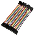 Káble samice-samice 10 cm 40 pin Arduino