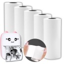 5 x TLAČOVÝ VALEC XXL TEPELNÝ SAMOLEPIACI PAPIER DRUKUŚ MINI KAZETY