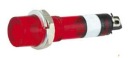 Signálka 220V červená, priemer otvoru 10mm