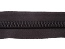Páska na zips #10 špirála 1 meter čierna