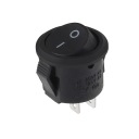 MINI NÁBYTOKOVÝ SPÍNAČ 250V 50Hz 2A Čierny