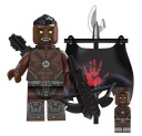 Figúrka z tehál Uruk-hai Kuša + banner + mini