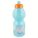 Plastová fľaša na vodu Peppa Pig 400 ml