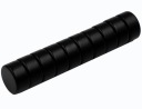 SILNÝ VALEC NEODYMOVÝ MAGNET 10x5 - ČIERNA 10KS / NEODYMOVÉ MAGNETY /