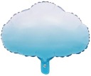 CLOUD Fóliový balónik Cloud White Blue Birthday Party 52x51m