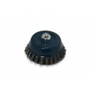 Forsage Butt brush FOR BRINDER 75mm pletený drôt so závitom M14