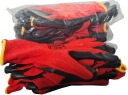 Rukavice PRACOVNÉ RUKAVICE r8 LATEX bal. 10 PÁROV
