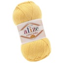 Bavlnená priadza Baby Soft - 250 Yellow Alize