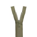YKK zips 55cm OLIVOVÉ MLÁĎATKO
