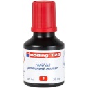 EDDING T25 značkovací atrament 30 ml červený