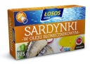 SARDINKY V SLNEČNICOVOM OLEJI 125g LOSOS USTKA