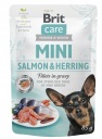 Brit Care Mini sterilizovaný losos a sleď 85 g