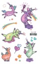 Umývateľné tetovanie pre deti GLITTER UNICORNS EG031