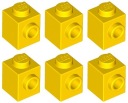 LEGO 87087 TEHLA 1x1 žltá (3g) 6 ks.