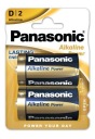 ALKAICKÉ BATÉRIE Panasonic LR20 D BLISTER 2 ks.