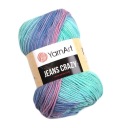 Jeans Crazy bavlna-akrylová priadza - YarnArt - 8203, 50 g, 160 m