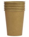 Kraft papierové poháre, 6 ks, 250 ml
