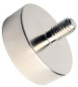 NEODYMIOVÝ MAGNET C25 25kg N38 so závitom M6 SILNÝ!